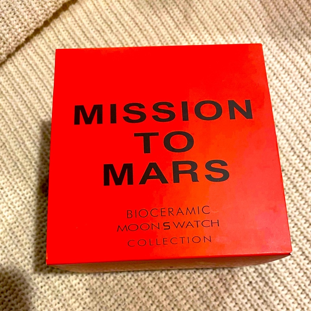 Omega X MoonSwatch: Mission to Mars ☄️